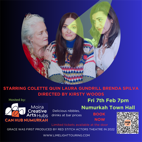 STARRING COLETTE QUIN LAURA GUNDRILL BRENDA SPILVA DIRECTED BY KIRSTY WOODS.png