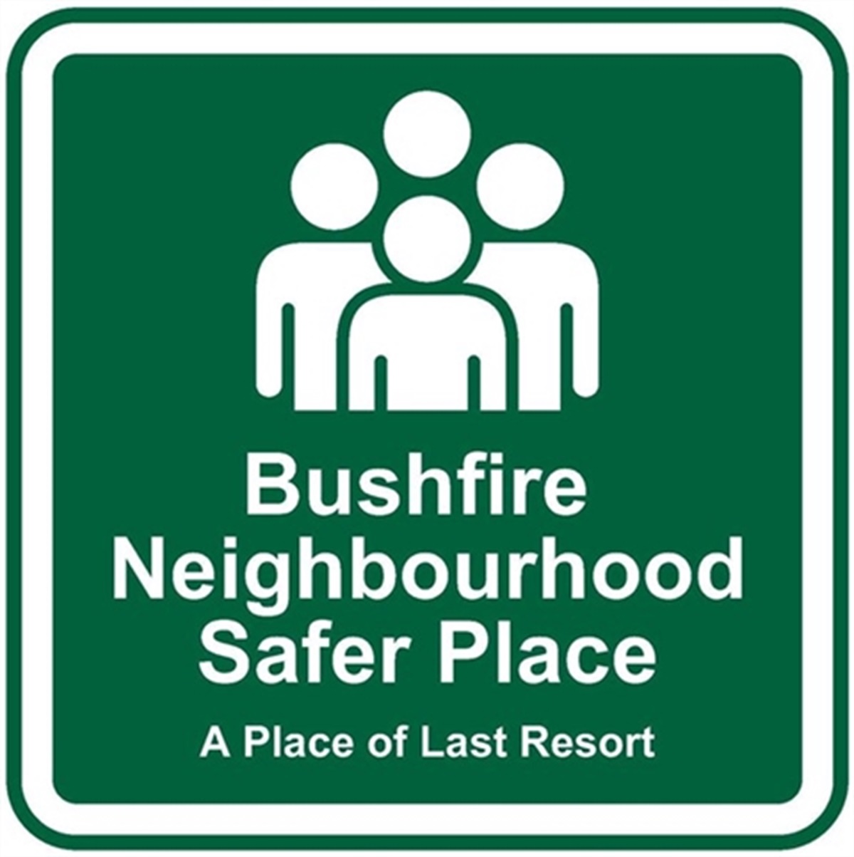 Safe place. Safe neighbourhood. Safer place.