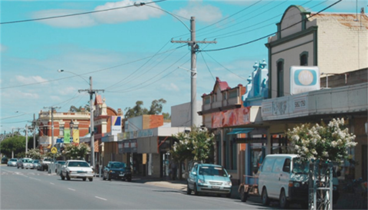 Numurkah Town Centre Road Safety Improvements Moira Shire