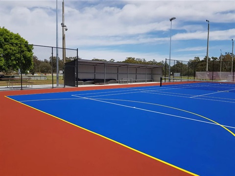 Waaia Netball Courts.JPG